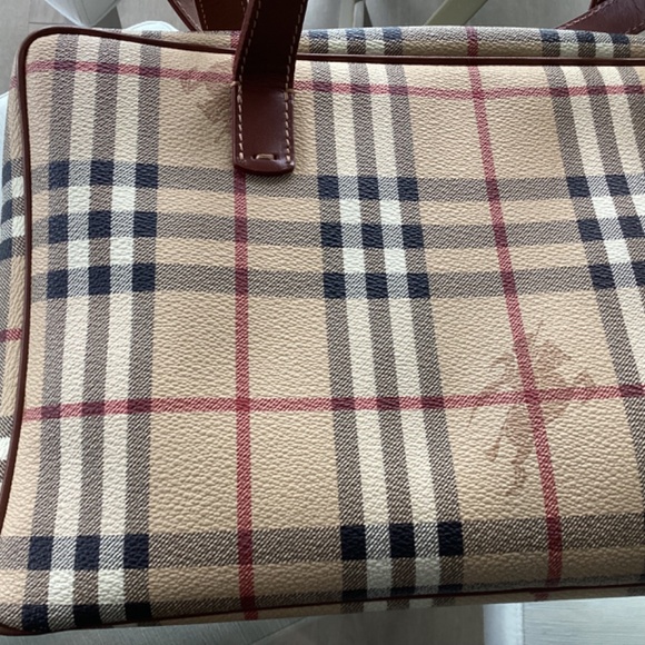 Burberry authentic monogram canvas vintage bag - Picture 9 of 12